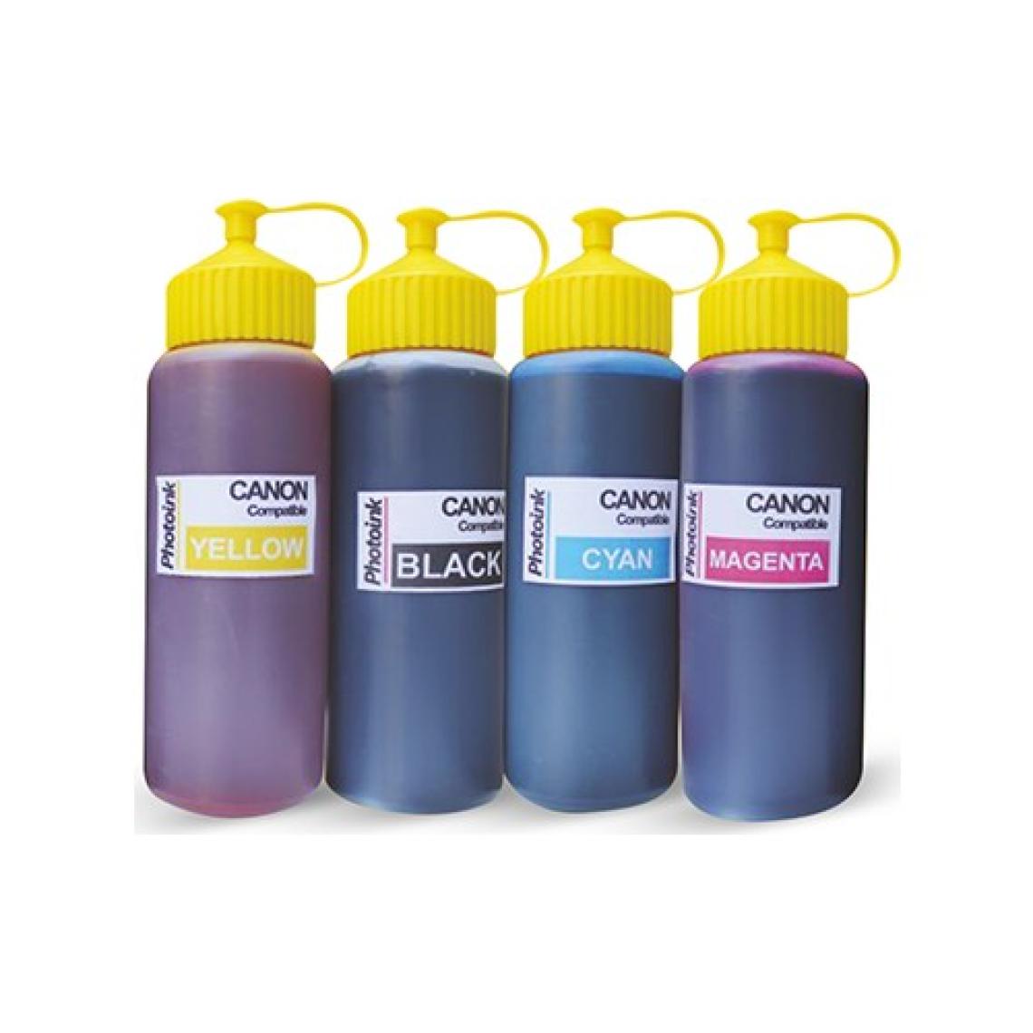Canon G2411 için 4 Renk 500ML Photoink Mürekkep