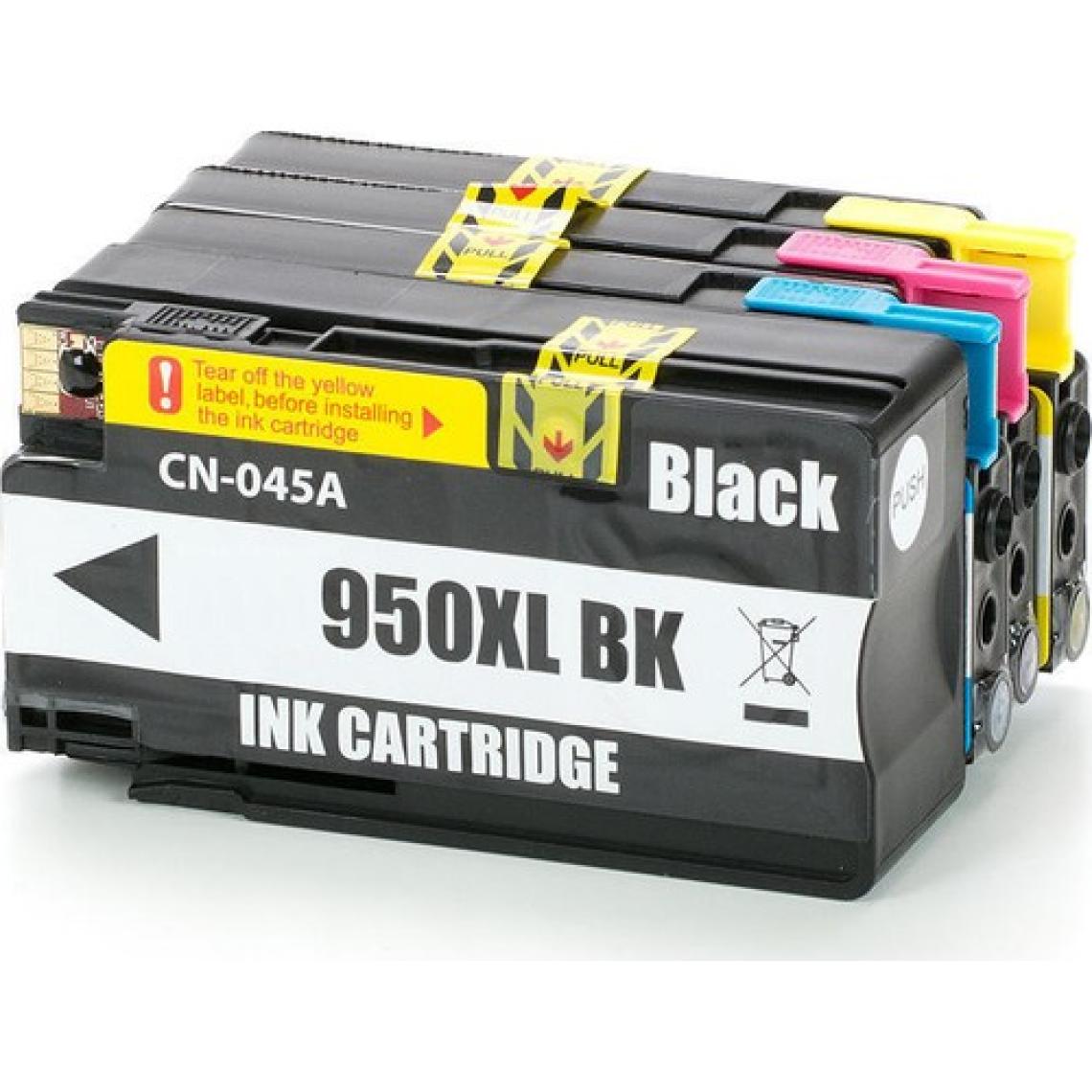 For Lexmark Hp Officejet Pro 8620 Kartuş Takım 4 Renk Set Cmyk Siyah; Sarı, Kırmızı, Mavi 950Xl, 951Xl