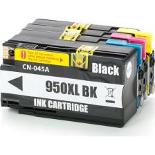 For Lexmark Hp Officejet Pro 8620 Kartuş Takım 4 Renk Set Cmyk Siyah; Sarı, Kırmızı, Mavi 950Xl, 951Xl