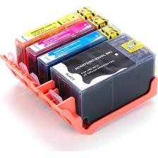 Photoink  Officejet 6500A Plus Muadil Kartuş Seti Cmyk 4 Renk Sarı Kırmızı Mavi Siyah Takım 920Xl