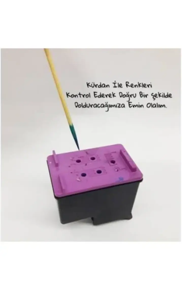 Renksan Hp 21-22 Uyumlu Kartuş Dolum Mürekkebi