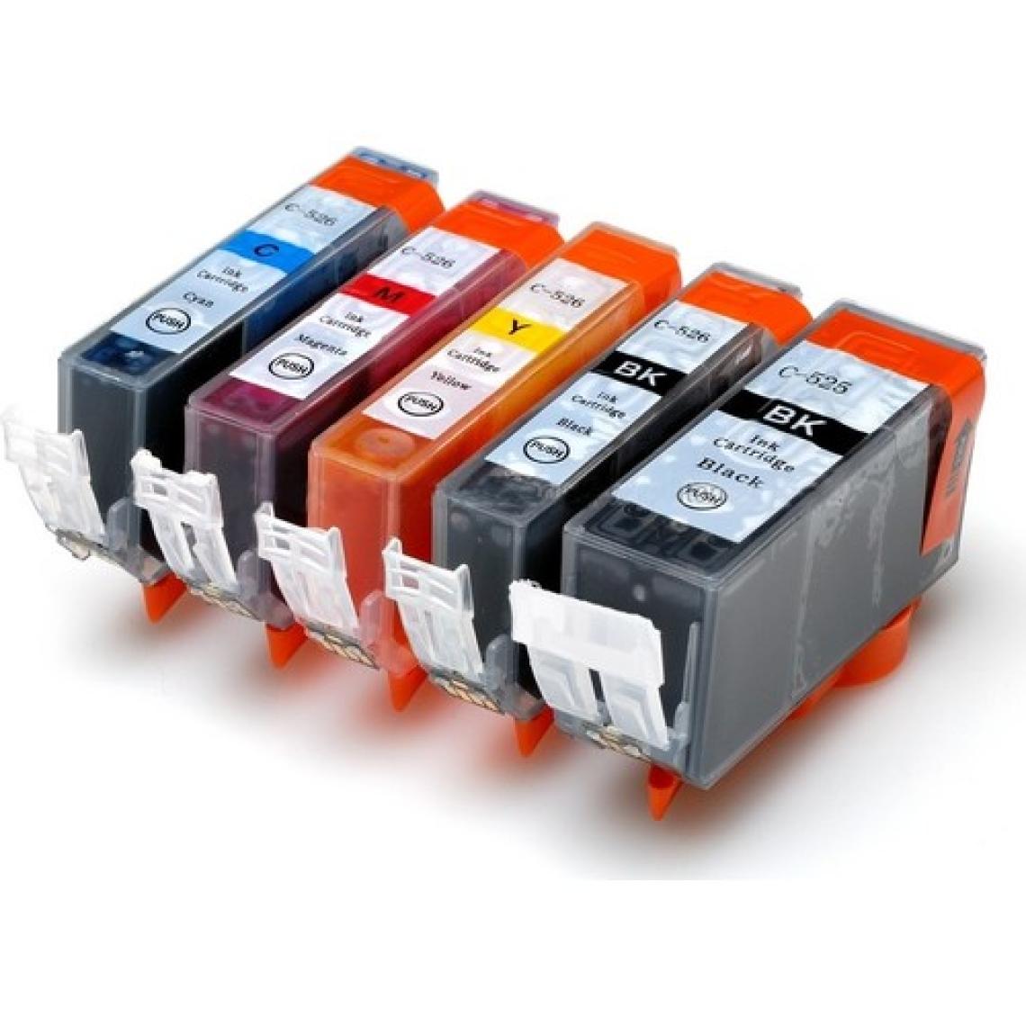 Ppt Premium® Canon Pıxma Mg5250 Uyumlu Yüsksek Kapasite 5 Renk Muadil Kartuş Seti