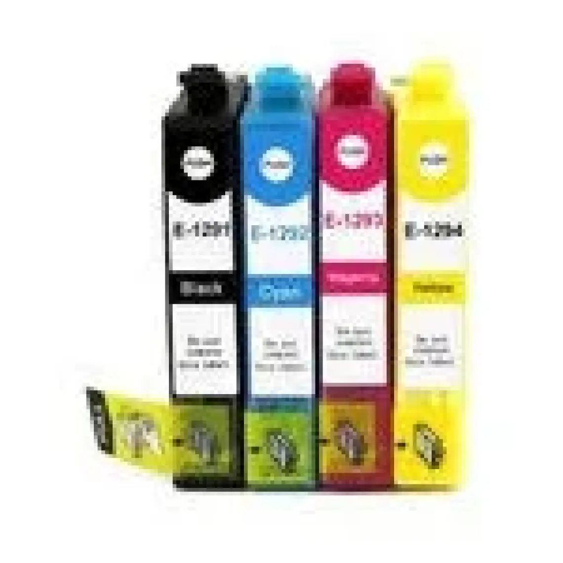 For Lexmark T1291 T1292 T1293 T1294 Muadil Kartuş Seti 4 Renk Cmyk Takım