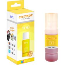 Cescesor Epson 106 Sarı Muadil Mürekkep - 70 ml - Cescesor