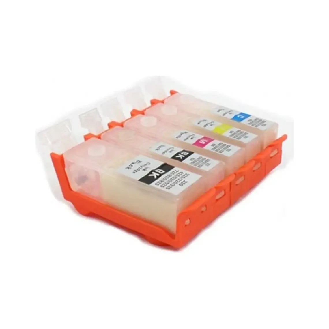 Cescesor Canon PGI-525 CLI-526 Uyumlu Kolay Dolan Kartuş - 5 Renk