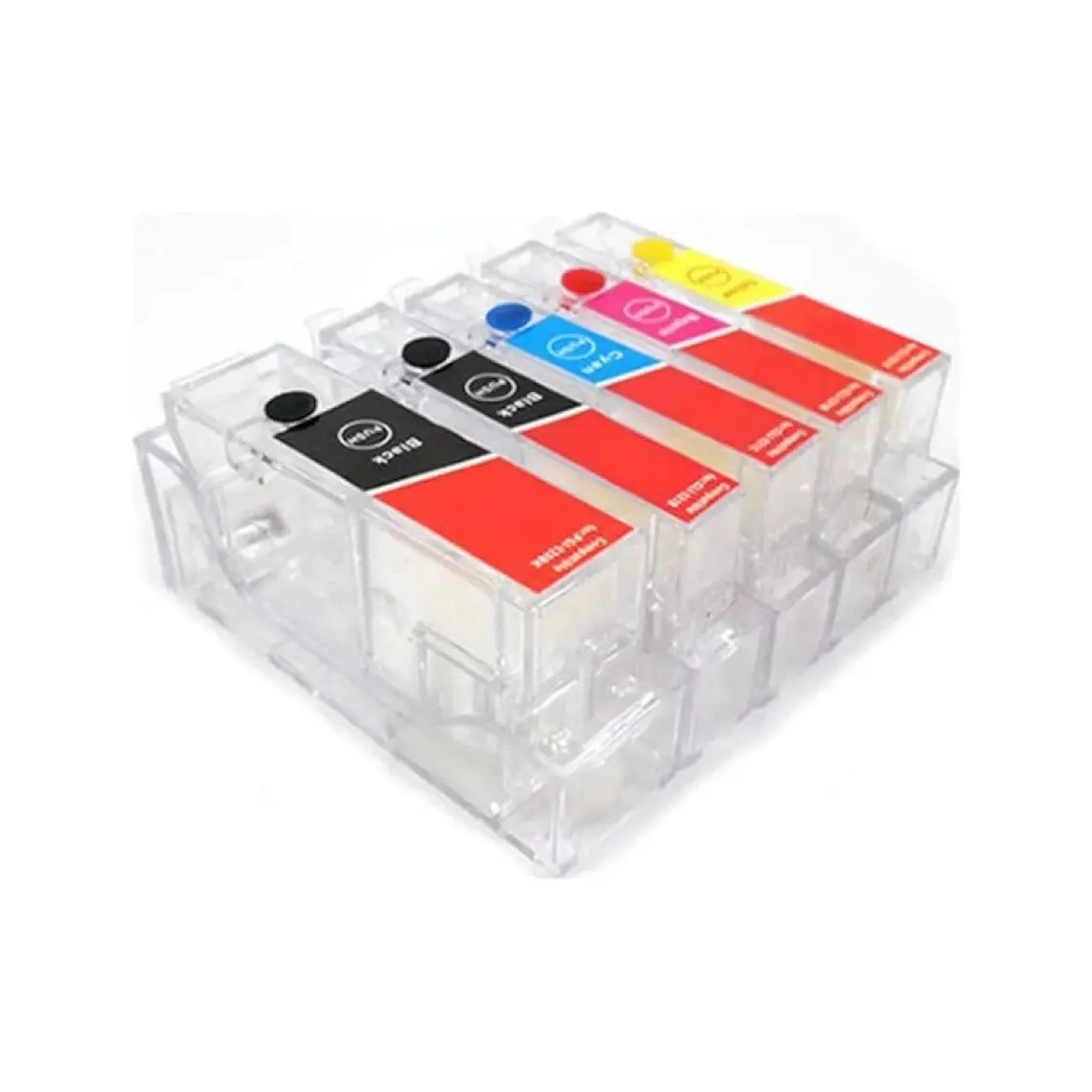 Cescesor Canon PGI-525 CLI-526 Uyumlu Kolay Dolan Kartuş - 5 Renk