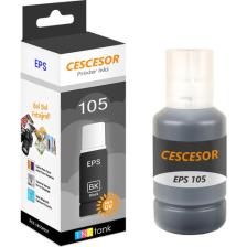 Cescesor Epson 105 Siyah Muadil Mürekkep - 140 ml - Cescesor