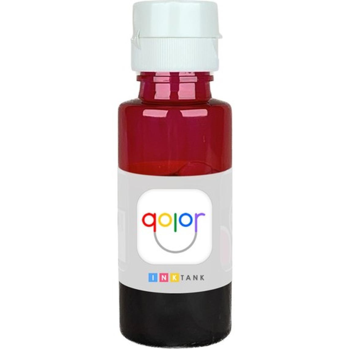 Qolor Hp GT52 Için Kırmızı Yazıcı Mürekkebi - 70ML
