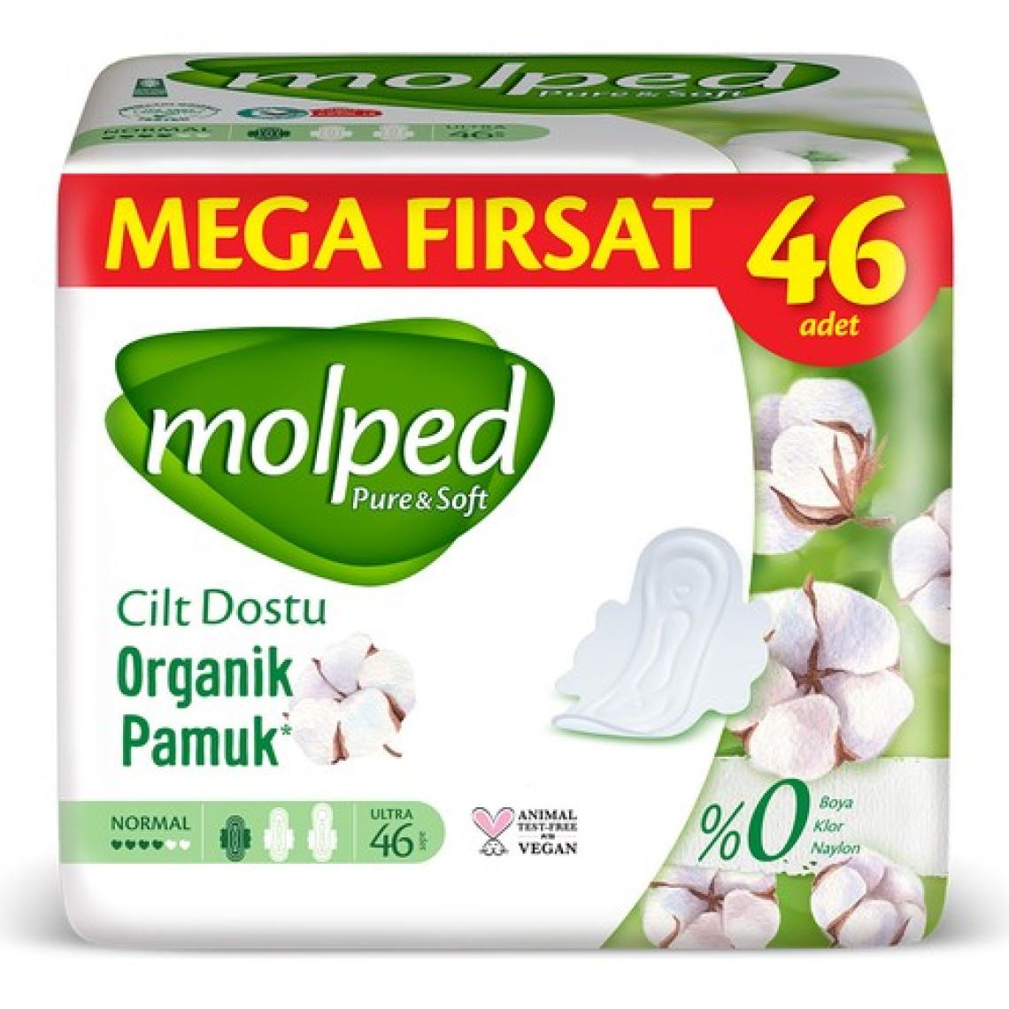 Molped Pure Soft Mega Fırsat Normal Ultra 46 Lı