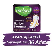 Molped Supernight Uzun Avantaj Paketi 36 Adet
