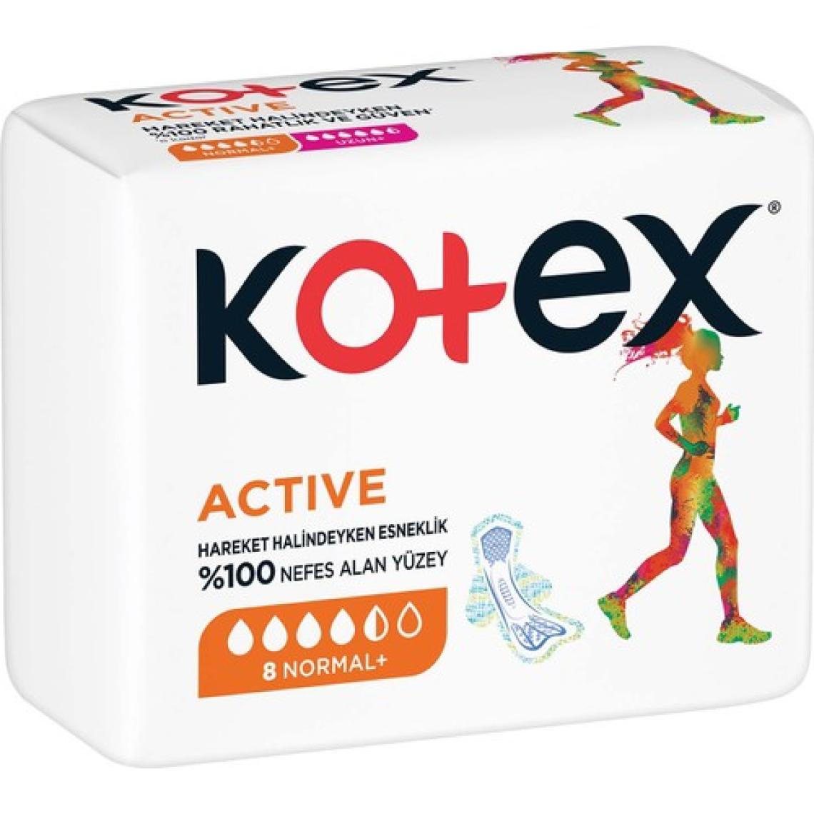 Kotex Hijyenik Ped Ultra Active Normal 8'li