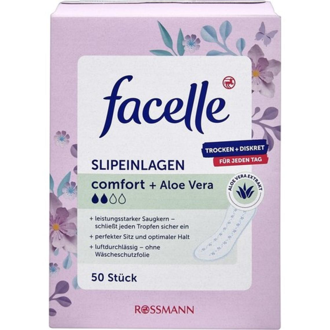 Facelle Günlük Ped 50'lı Normal Aloe Vera