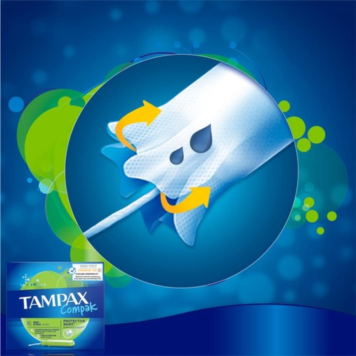 Discreet Tampax Süper 16 Adet Tampon