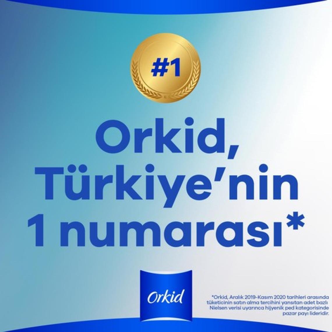Orkid Extra Hassas Koruma Gece Süper Ekonomik Paket 14 Ped
