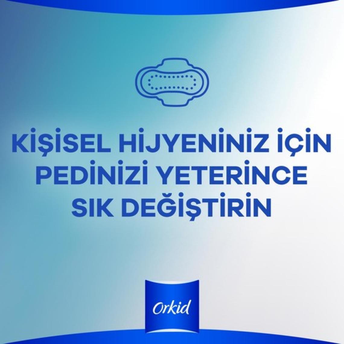 Orkid Extra Hassas Koruma Gece Süper Ekonomik Paket 14 Ped