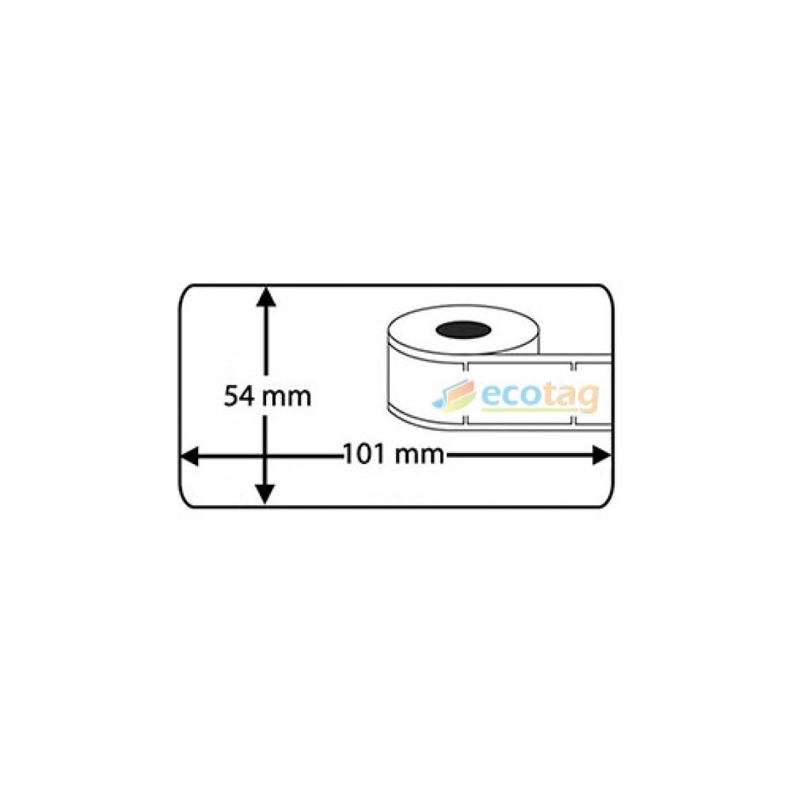 Dymo Muadili Etiket 101 mm x 54 mm  220 Adet S0722430