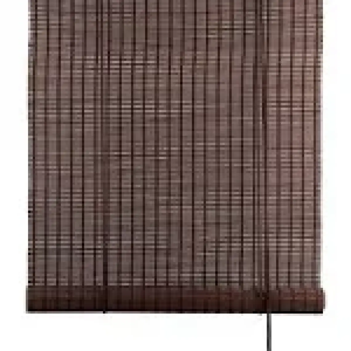 Bahçem Bambu Stor Perde 60 x 180 cm Koyu Kahverengi