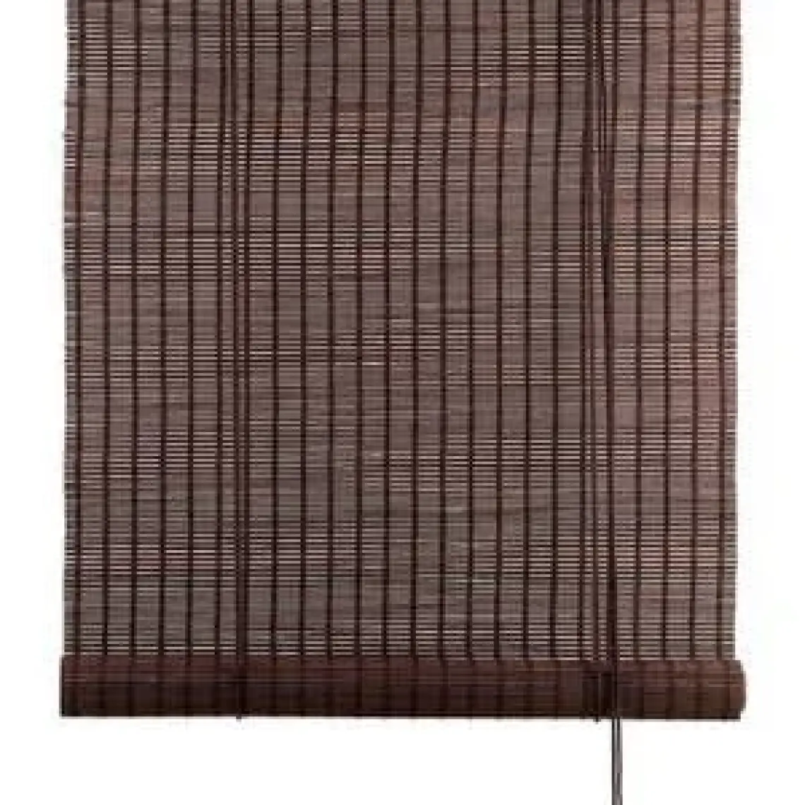 Bahçem Bambu Stor Perde 60 x 180 cm Koyu Kahverengi
