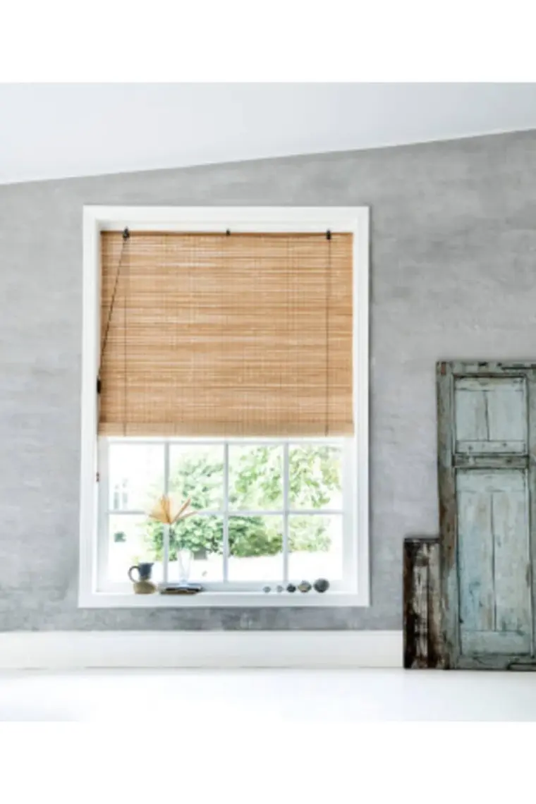 Bahçem Bambu Stor Perde Kahverengi 60 x 180 cm