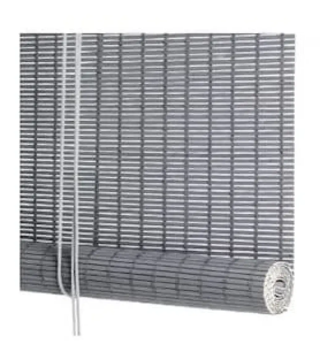 Bahçem Bambu Stor Perde Gri 60 x 180 cm