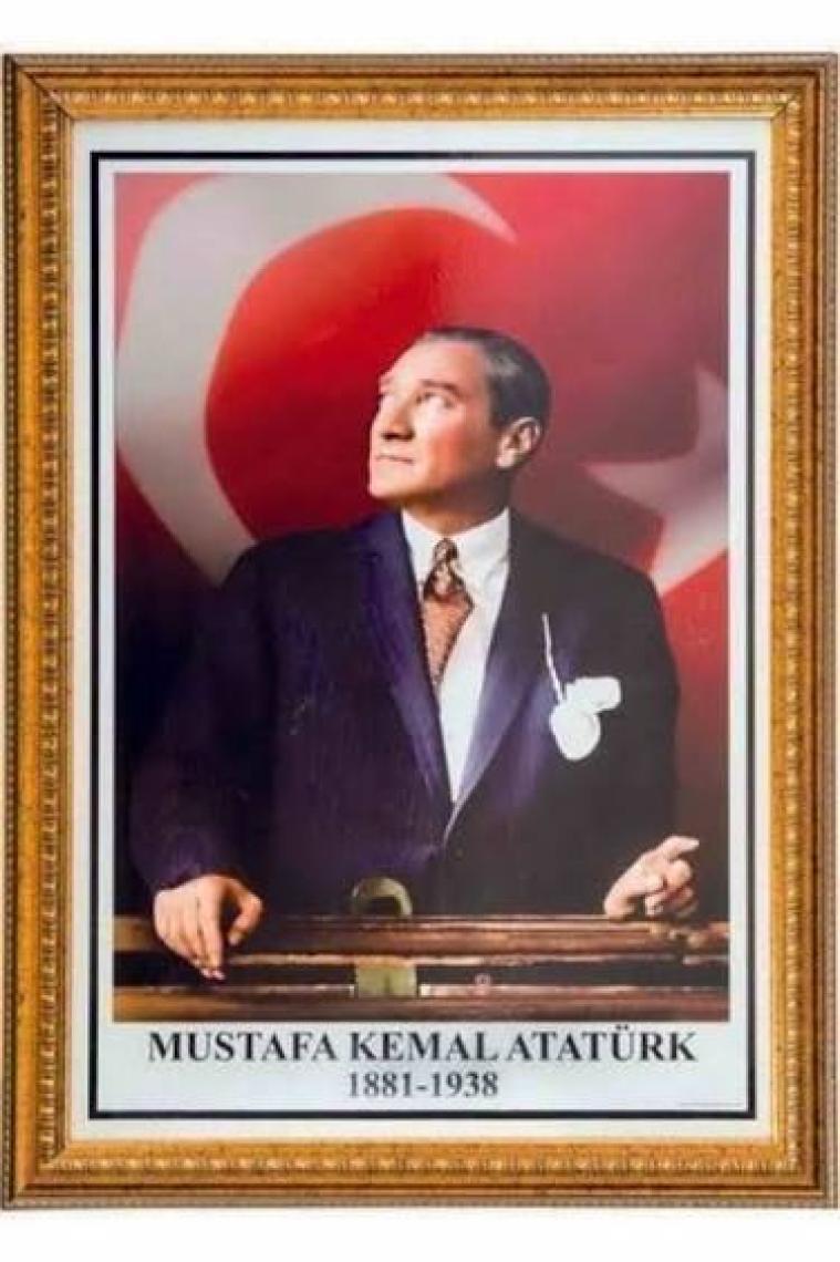 İnter 50x70 cm Varaklı Atatürk Portresi İNT-026