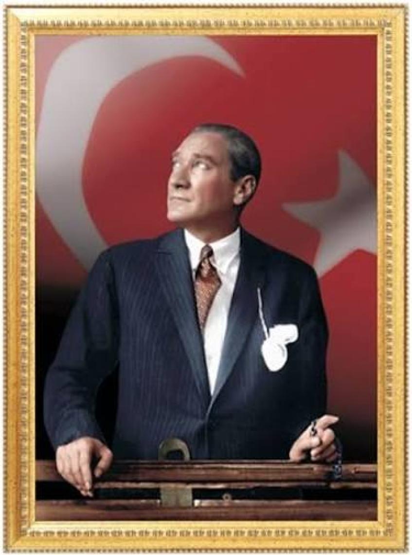 İnter 50x70 cm Varaklı Atatürk Portresi İNT-026