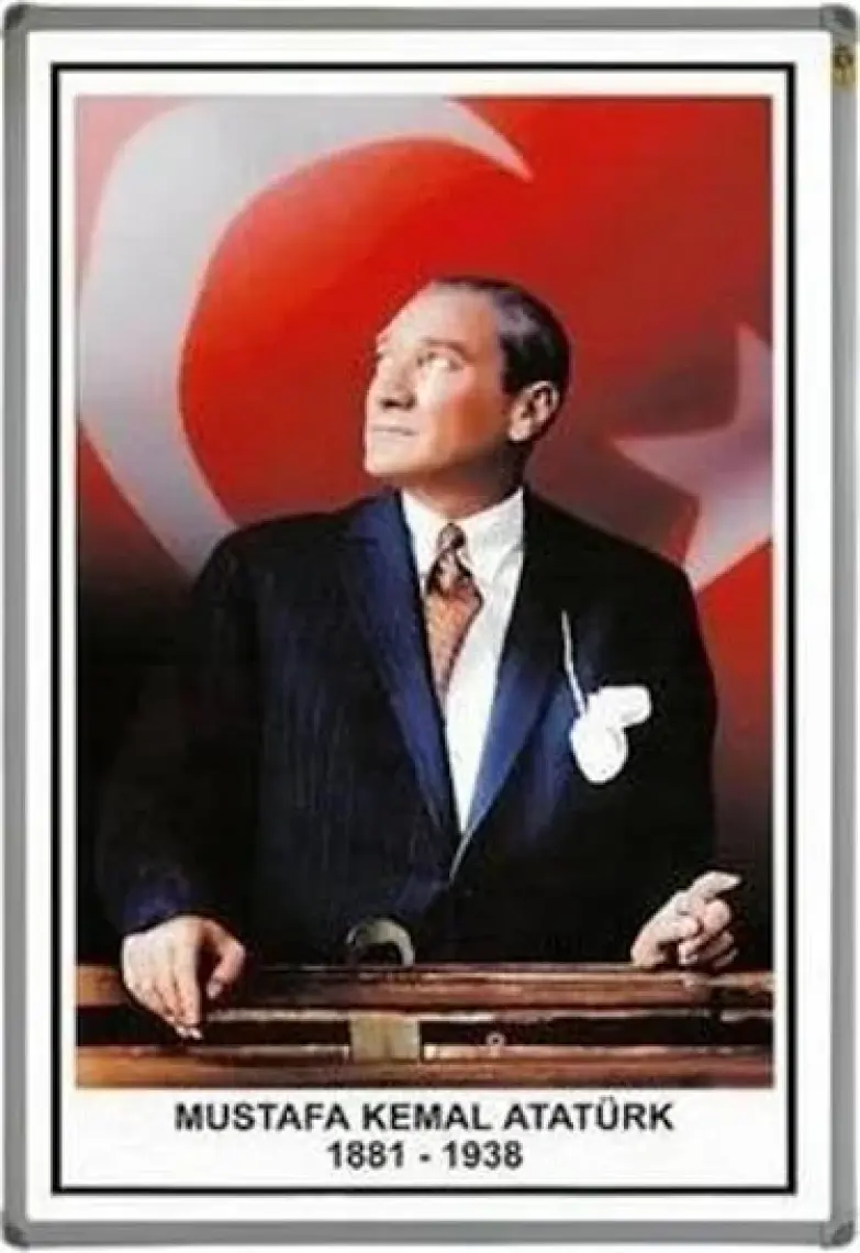 Panda 425 35X50 Atatürk Portresi (Mdf Çerçeve)