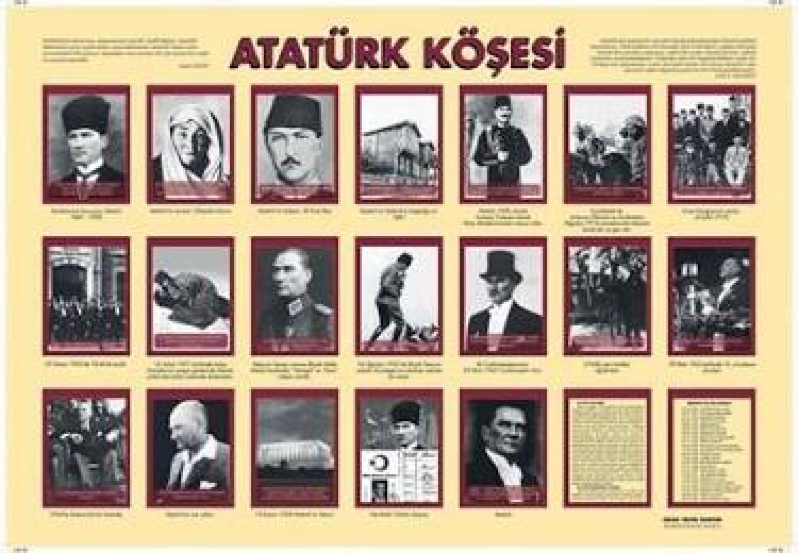Atatürk Köşesi 50 X 70