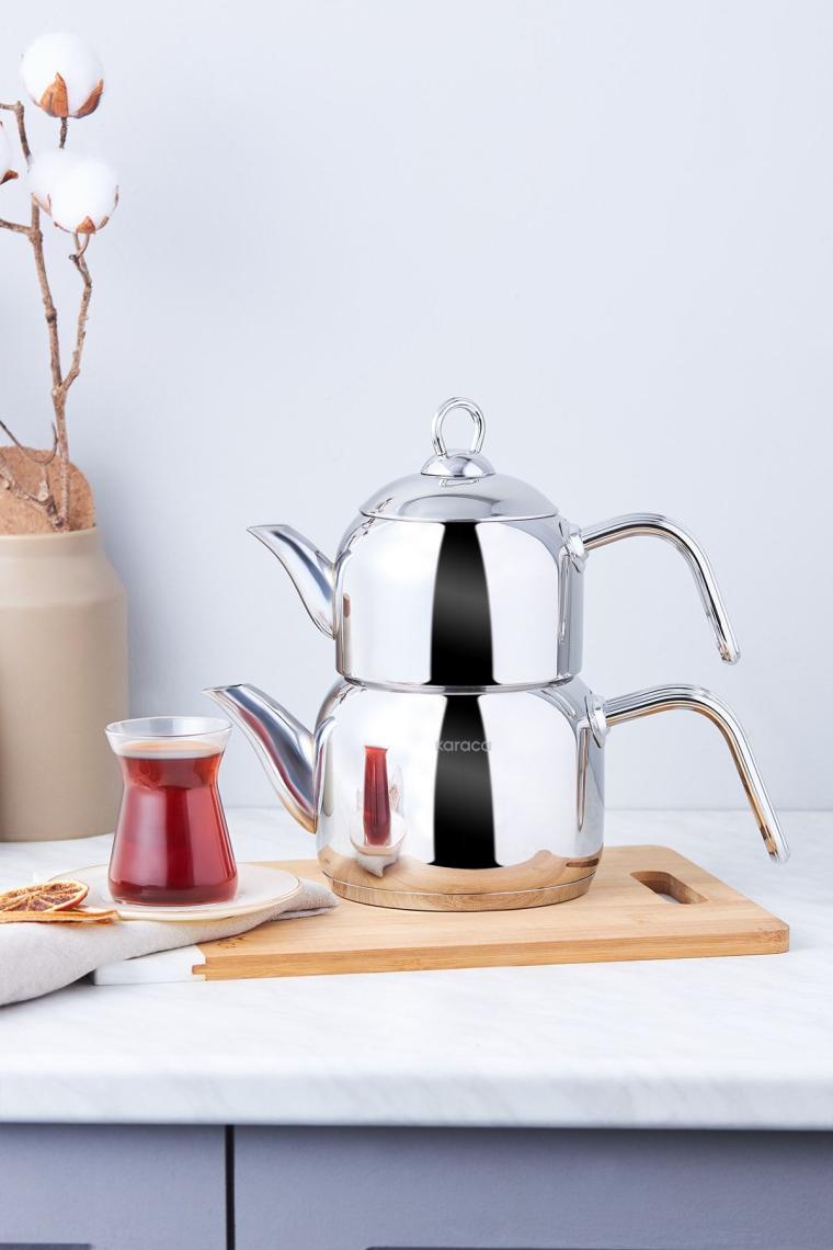 Urban Mini Metal Çaydanlık Takımı