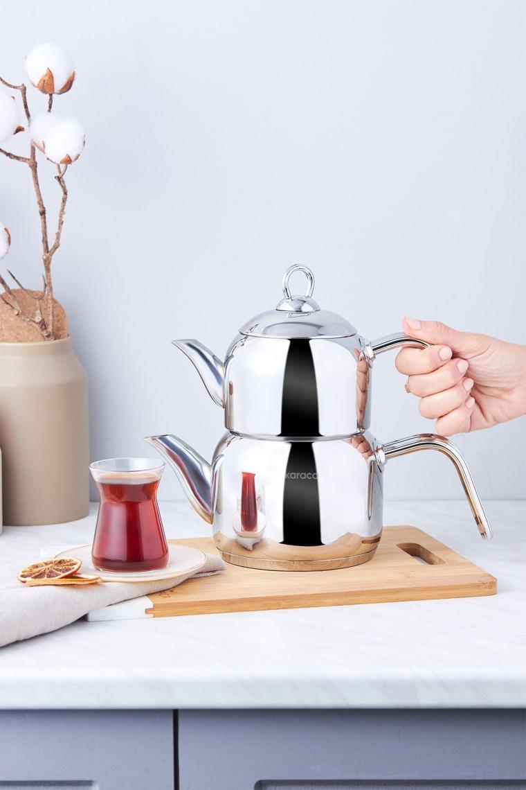 Urban Mini Metal Çaydanlık Takımı