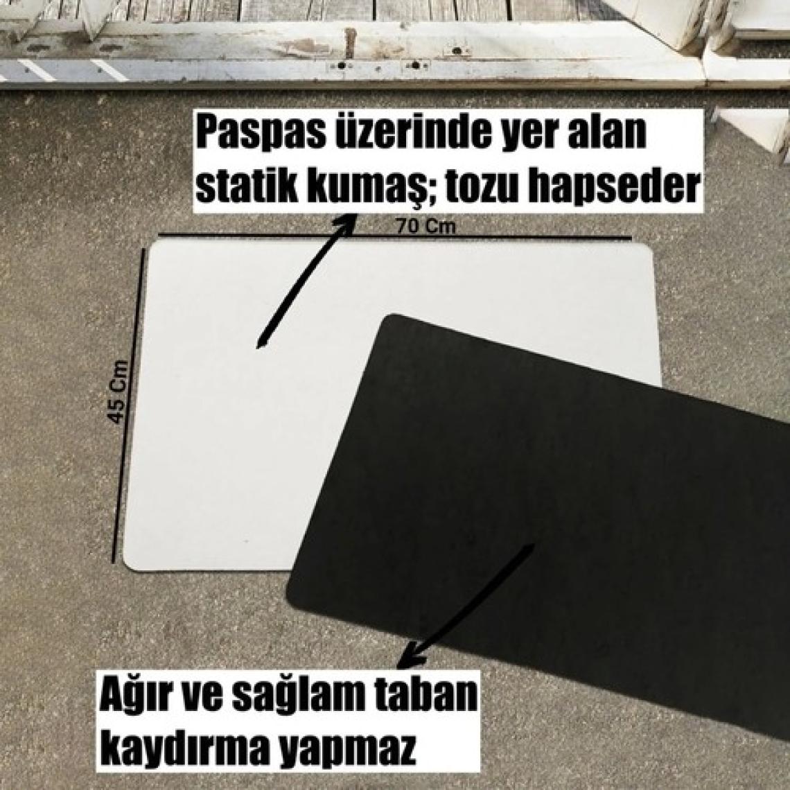 Valerine Life Sevimli Yaşlı Çift Evimize Hoş Geldiniz Kapı Önü Paspası 45X70CM