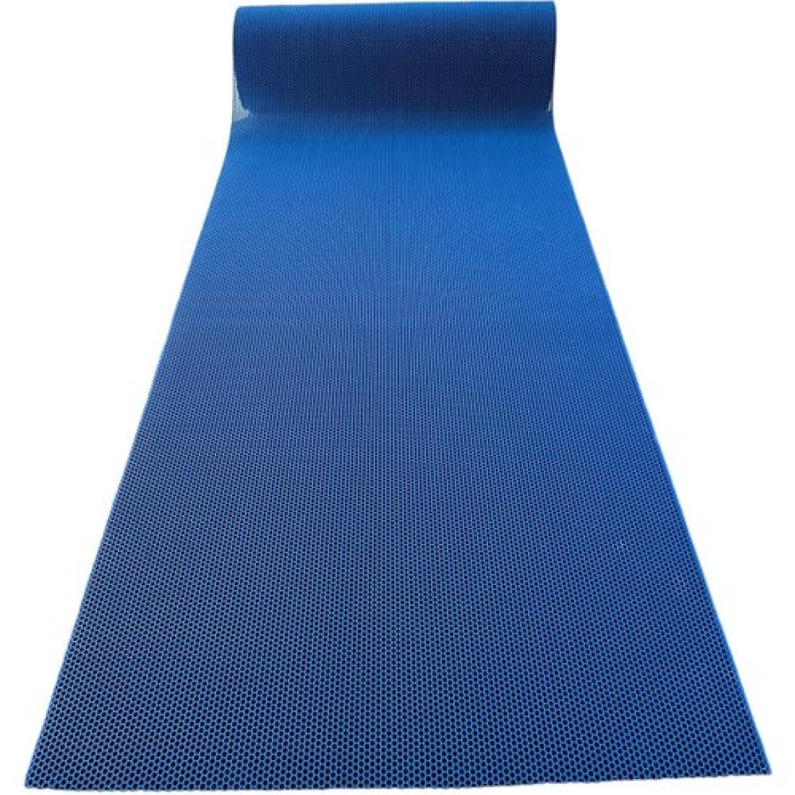 Tbm Plastik Kaydırmaz Mavi Bal Petek Paspas En: 90CM