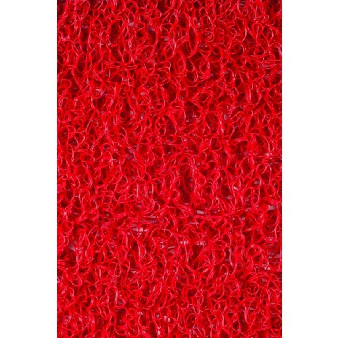Edükkanım Kaydırmaz Kırmızı Karmaşık Paspas EN:100CM 100 x 100