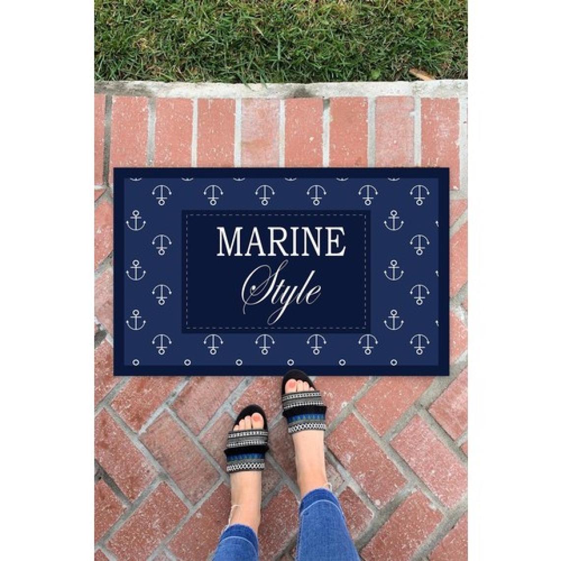 Buket Home Marine Iç ve Dış Mekan Dekoratif Çok Amaçlı Kapı Önü Paspası