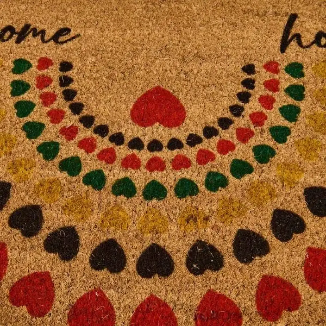 Chilai Home Coco Sollen 45 x 75 cm Doğal Koko Kıl Paspas,hindistan Naturel Kapı Önü Paspası