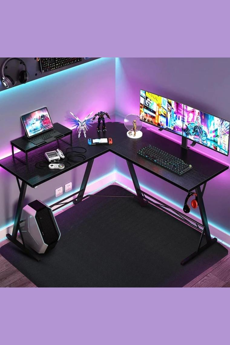 Valerine Life Ofis Zemin Matı Ofis, Oyuncu Koltuğu, Bilgisayar Masası Zemini Için Kaymaz Koruyucu Paspas 120x160cm