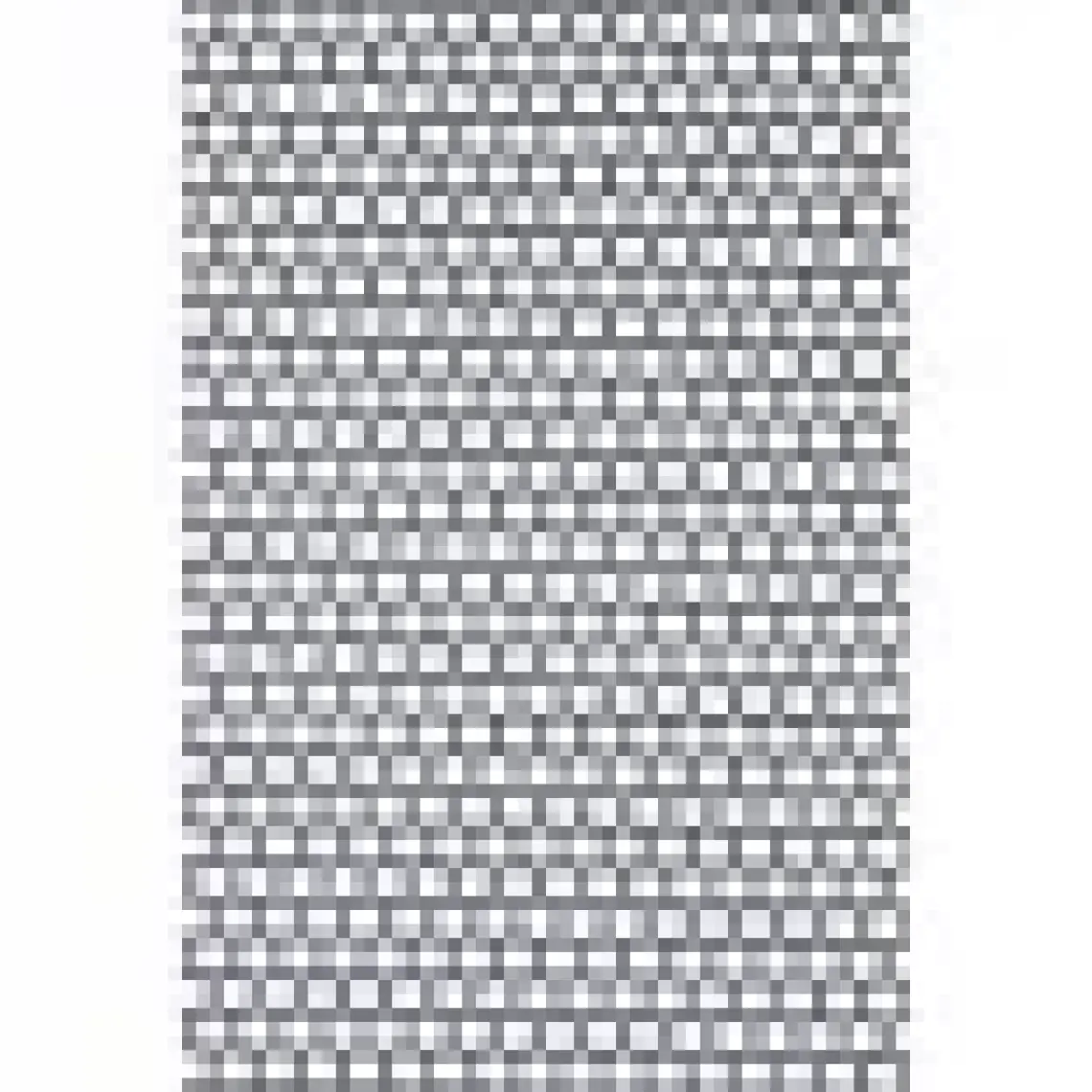 Edükkanım Kaydırmaz Gri Bal Petek Paspas EN:90CM 90 x 50