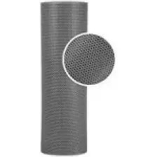 Edükkanım Kaydırmaz Gri Bal Petek Paspas EN:90CM 90 x 50