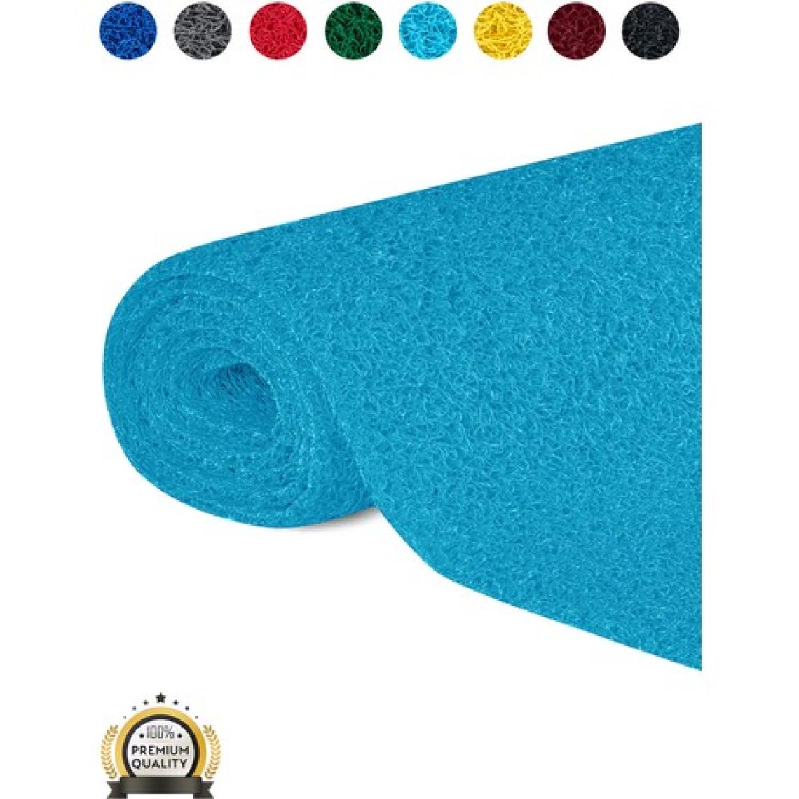 Edükkanım Kaydırmaz Turkuaz Karmaşık Paspas EN:100CM 120 x 60