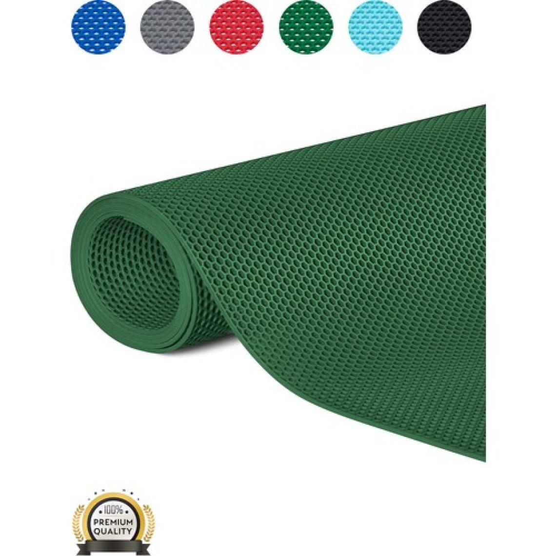 Edükkanım Kaydırmaz Yeşil Bal Petek Paspas EN:90CM 90 x 100