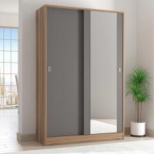 Vm-300 Ceviz Antrasit Gri Vestiyer Portmanto