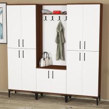 Rose-1-4-4 Portmanto Vestiyer Ayakkabılık