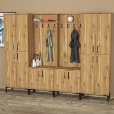 Kalender Dekor Rose-1-1-4-4 Portmanto Vestiyer Ayakkabılık RS04