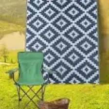 Savana 8804 Plaj Kamp Piknik Bahçe  Halısı Balkon Teras Hasır Mat Savan Halı90x180