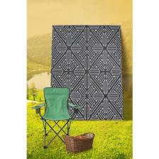 Savana 8814 Plaj Kamp Piknik Bahçe Halısı Balkon Teras Hasır Mat Savan Halı120x180