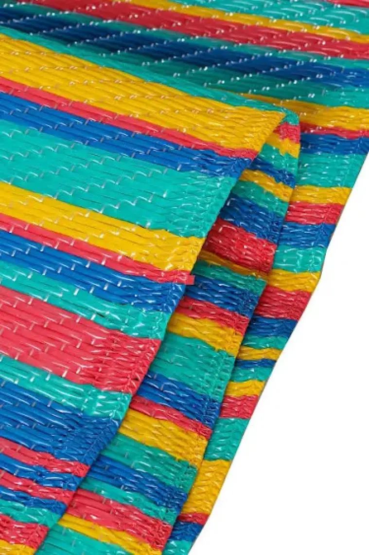 Konfor Halı Savana 8802 Plaj Kamp Piknik Bahçe Halısı Balkon Teras Hasır Mat Savan Halı 150 x 210 cm
