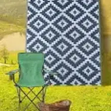 Savana 8804 Plaj Kamp Piknik Bahçe  Halısı Balkon Teras Hasır Mat Savan Halı150x210