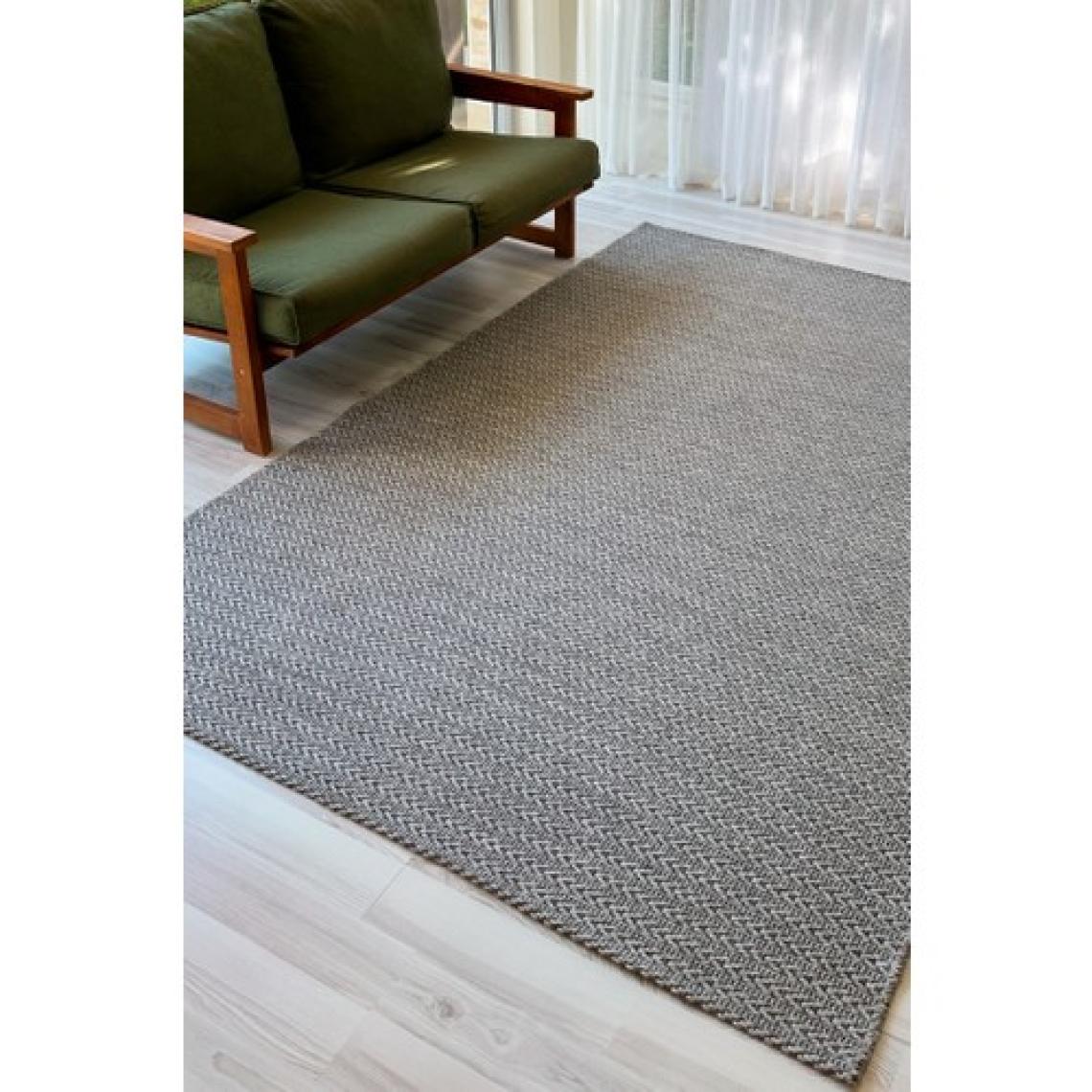 Melaris Halı Efta Yıkanabilir Pamuk Örme Kilim Dokuma Halı Oturma Odası Salon Halısı Balkon Mutfak Halısı