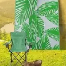 Savana 8803 Plaj Kamp Piknik Bahçe Halısı Balkon Teras Hasır Mat Savan Halı180x270