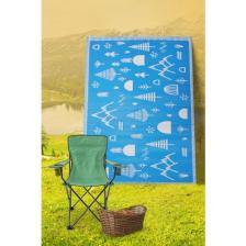 Savana 8808 Plaj Kamp Piknik Bahçe Halısı Balkon Teras Hasır Mat Savan Halı150x210